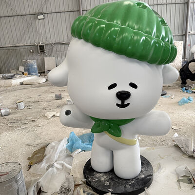 buy Cartoon Neva Frp Animal Statue Mascot Statue Mall IP Landscape Decoration online manufacture