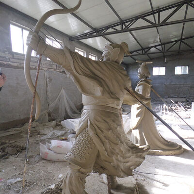 buy Historical Character Life Size Bronze Sculpture Casting For Ampus Museum online manufacture