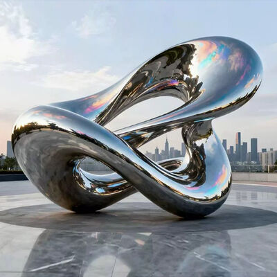 buy Outdoor Landscape Art  Modern Stainless Steel Sculpture Abstract Metal Sculpture online manufacture