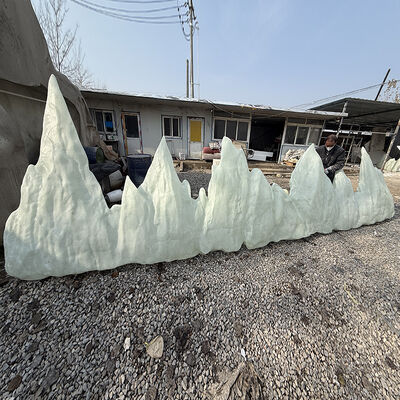 buy FRP Landscape Rock Sculpture Mountain Prop Foam Iceberg Sculpture online manufacture