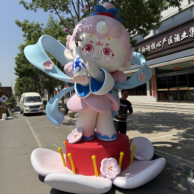 buy Chinese Style Cartoon Character Landscape Statue Matte Anti UV online manufacture