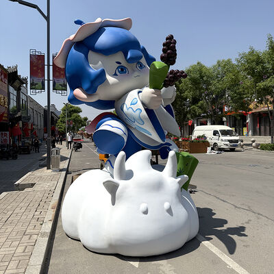 buy Large Outdoor Landscape Sculpture Cartoon IP Mascot Statue online manufacture