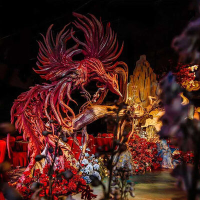 buy Indoor Lightweight Carving Foam Sculpture 3D Art Decor For Commercial Display online manufacture